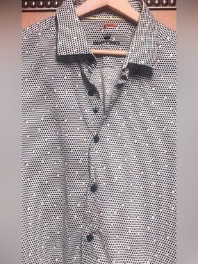 Men’s Bertigo premium  Button-Up Shirt  size 2XL